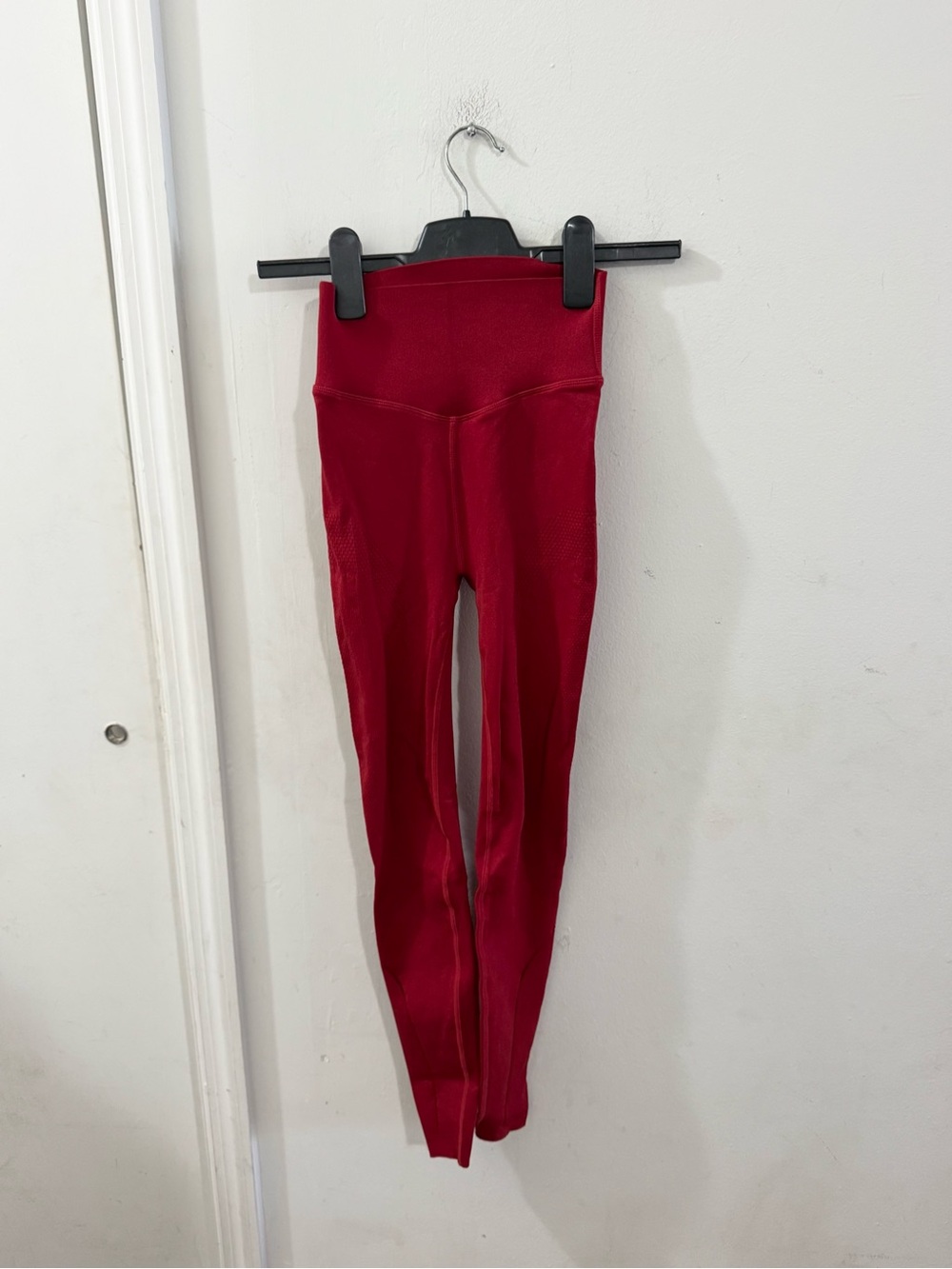 Fabletics Red Active Leggings, size small